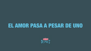 elamorpasaapesardeuno