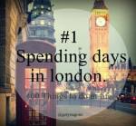 spenddaysinLondon