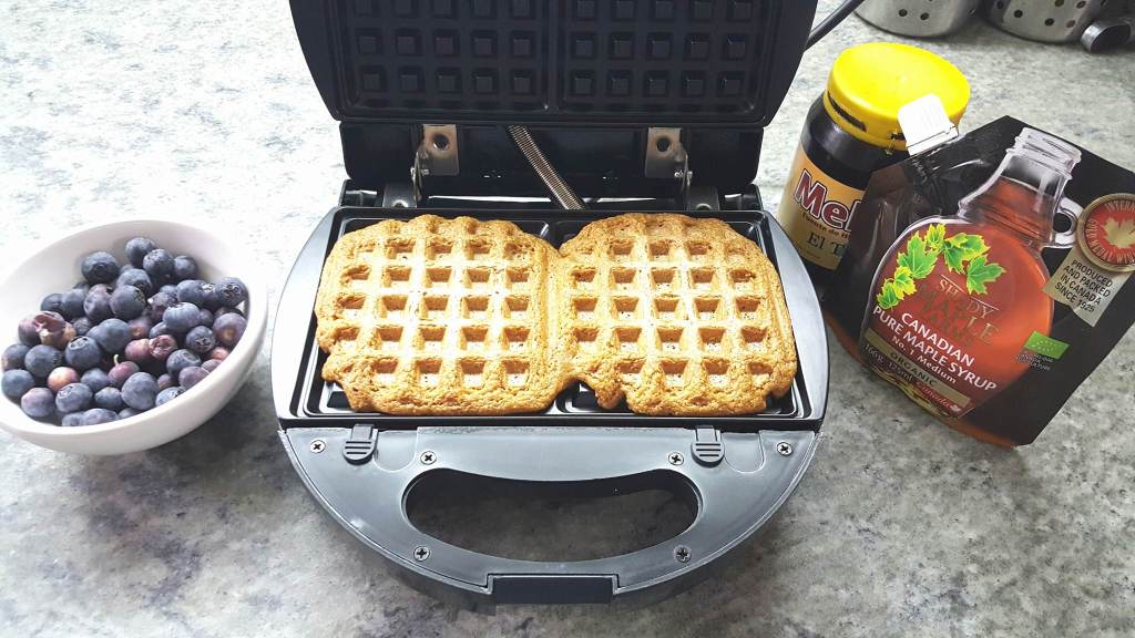 #Waffles #veganos de #avena #vegan&nbsp;#oat